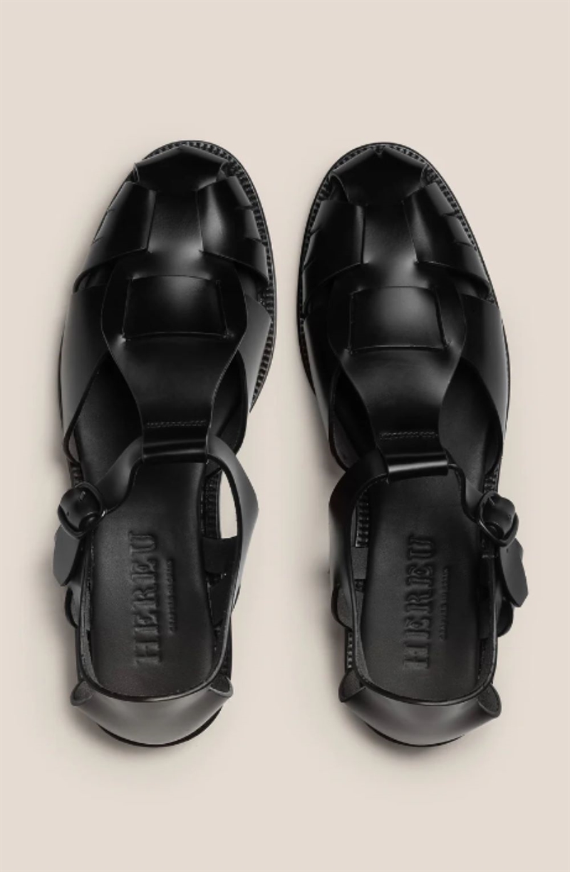 HEREU PESCA FISHERMAN SANDAL BLACK
