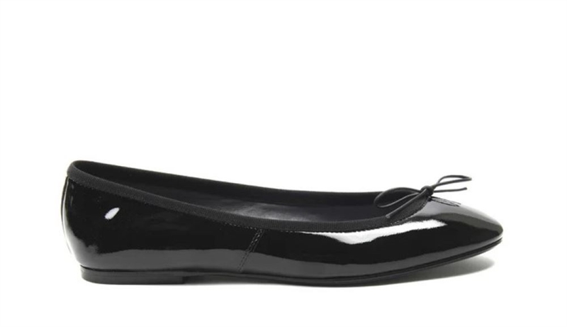 LOLO THE BALLERINA CAPRI PATENT BLACK