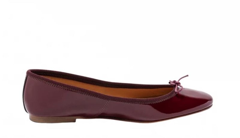 LOLO THE BALLERINA CAPRI VERNICE LAK BORDEAUX