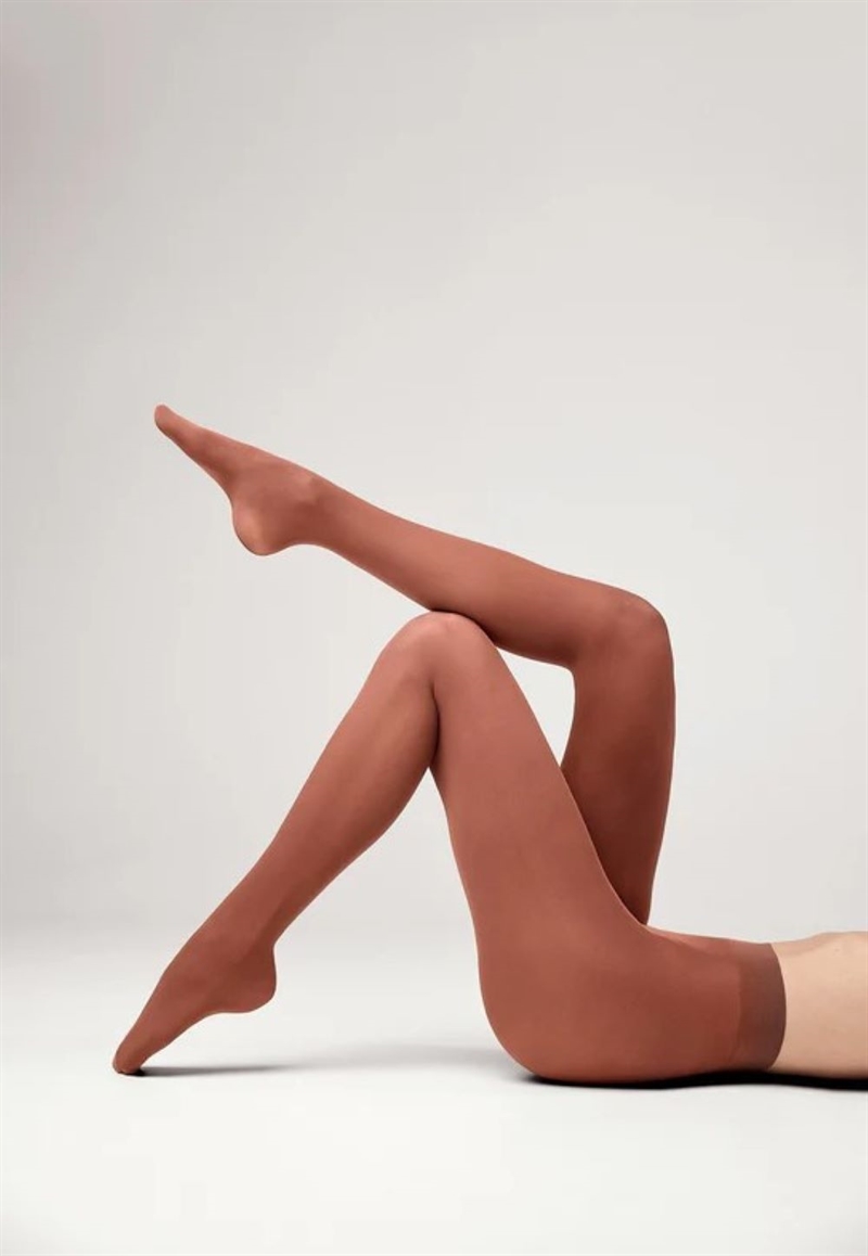 SNEAKY FOX INGRID LEGGINGS 60 DENIER DOWNTOWN BROWN