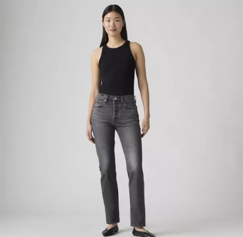 LEVIS ORIGINAL 501 PRETTY PLEASING BLACK