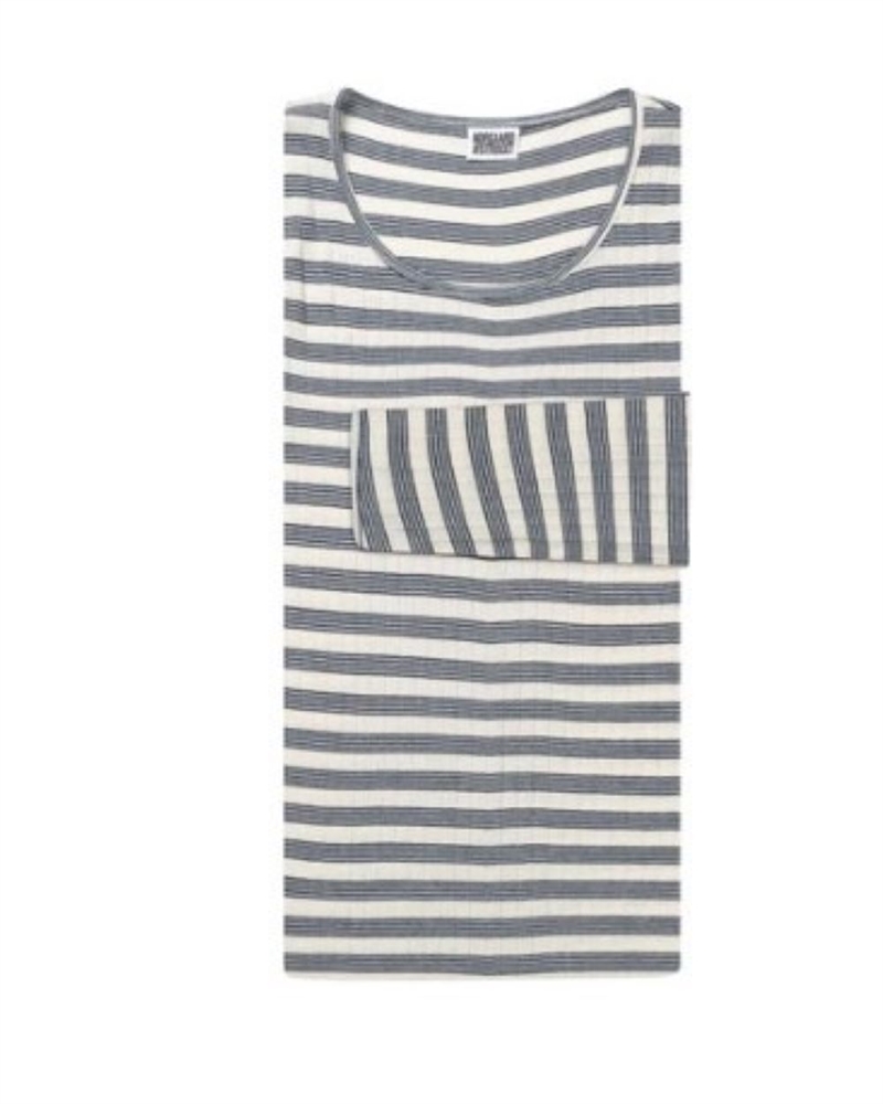 NØRGAARD PAA STRØGET 101 BW STRIPE ONE SIZE ECRU/MARINE