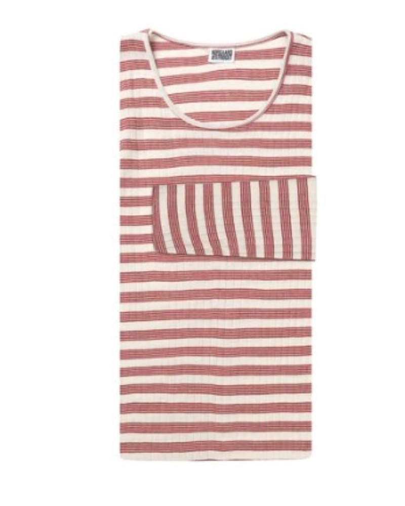 NØRGAARD PAA STRØGET 101 BW STRIPE ONE SIZE ECRY WINERY