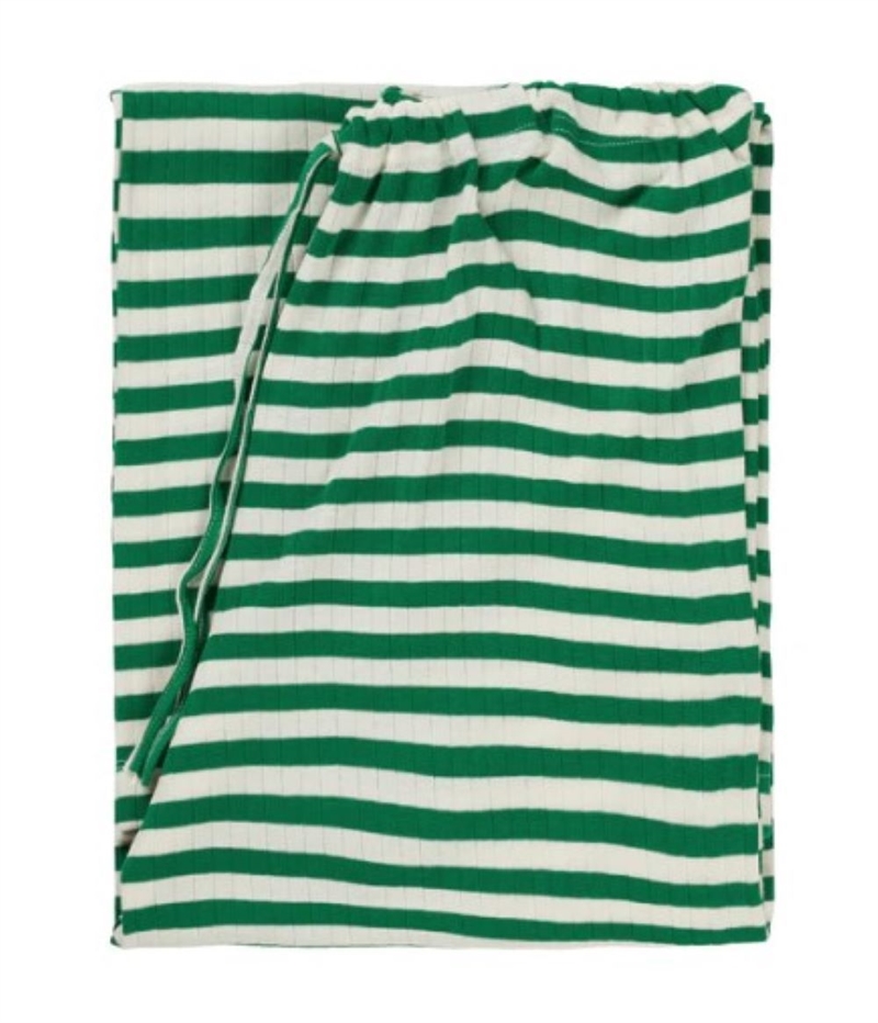 NØRGAARD PAA STRØGET NOVA PANTS NPS STRIPE GREEN/ECRU