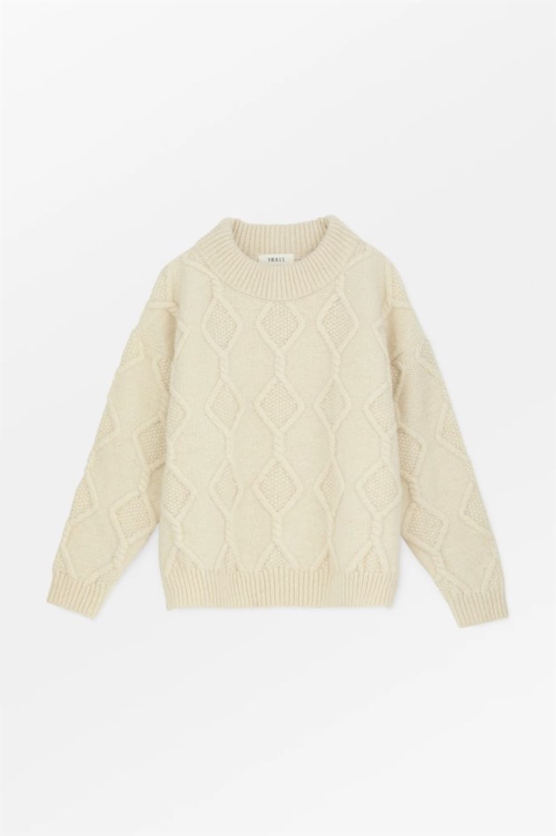SKALL STUDIO SKAGEN JUMPER OFF WHITE