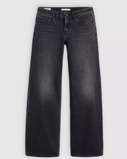 LEVI\'S LOW LOOSE JEANS BLACK