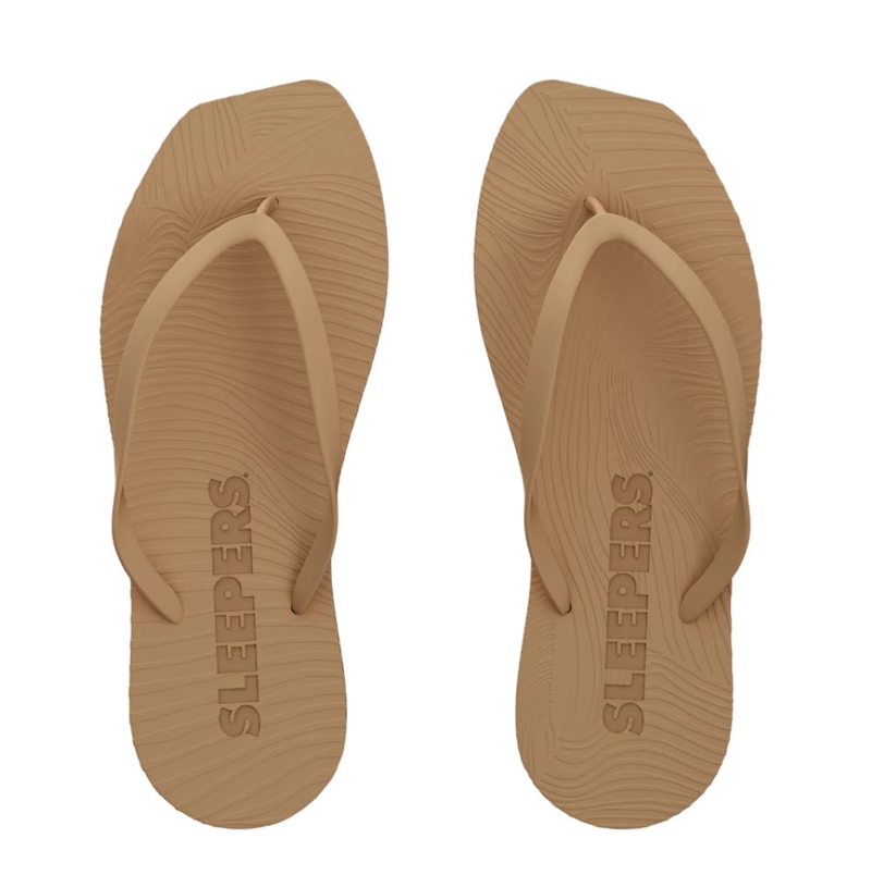 SLEEPERS TAPPERED FLIPFLOP SAND