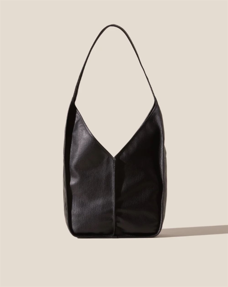 HEREU CALELLA CROSSBODY TUMBLED BAG BLACK