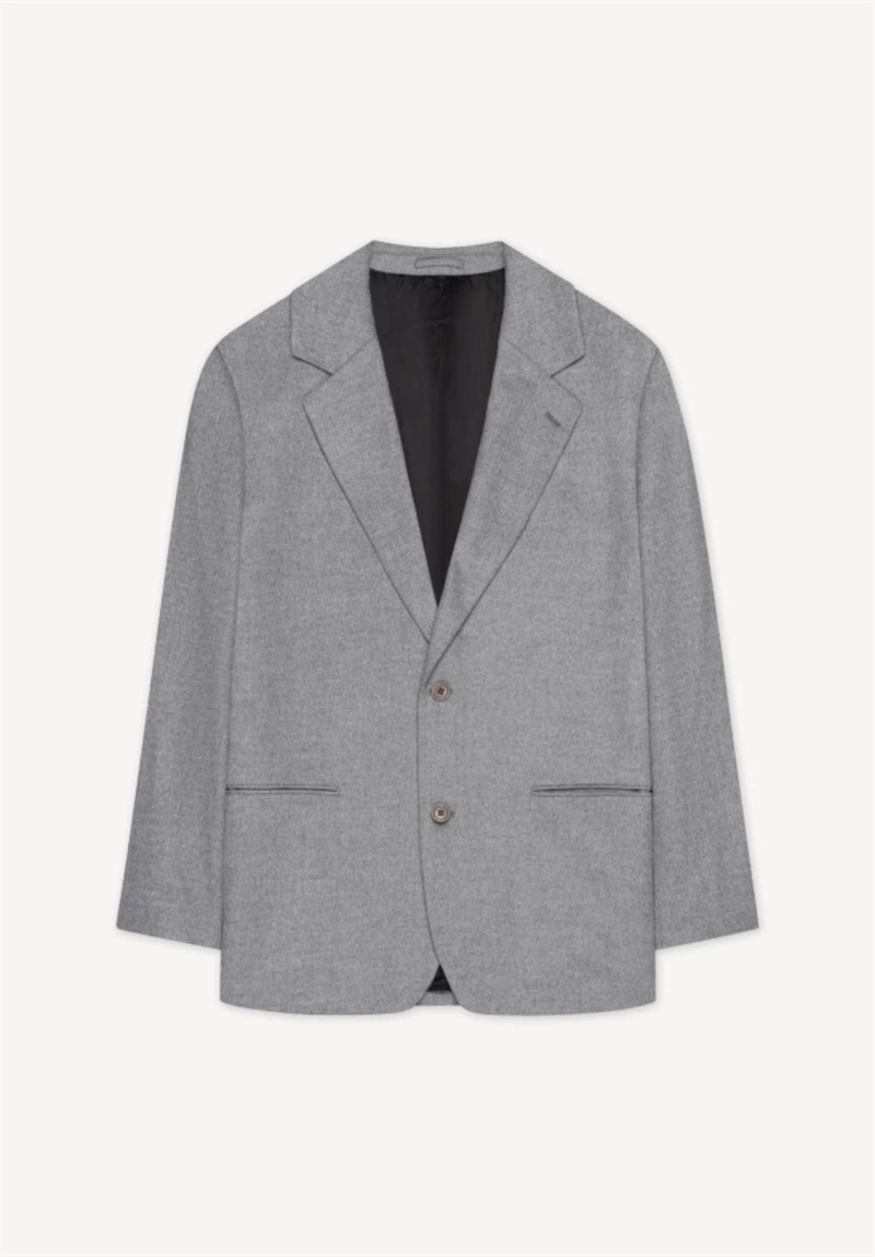HERMAN OVERSIZED JACKET LIGHT GREY
