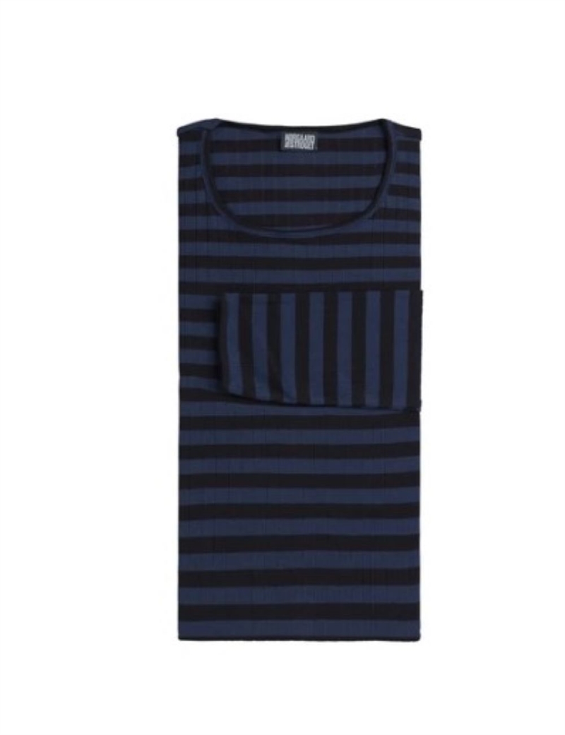 NØRGAARD PAA STRØGET LS TEE ONE SIZE MARINE/BLACK