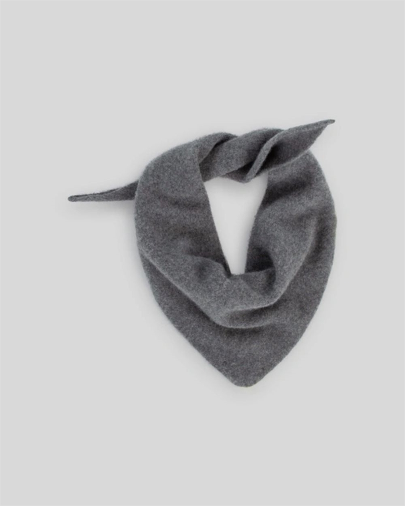 LE BONNET BANDANA LAMBSWOOL ONE SIZE SLATE GREY