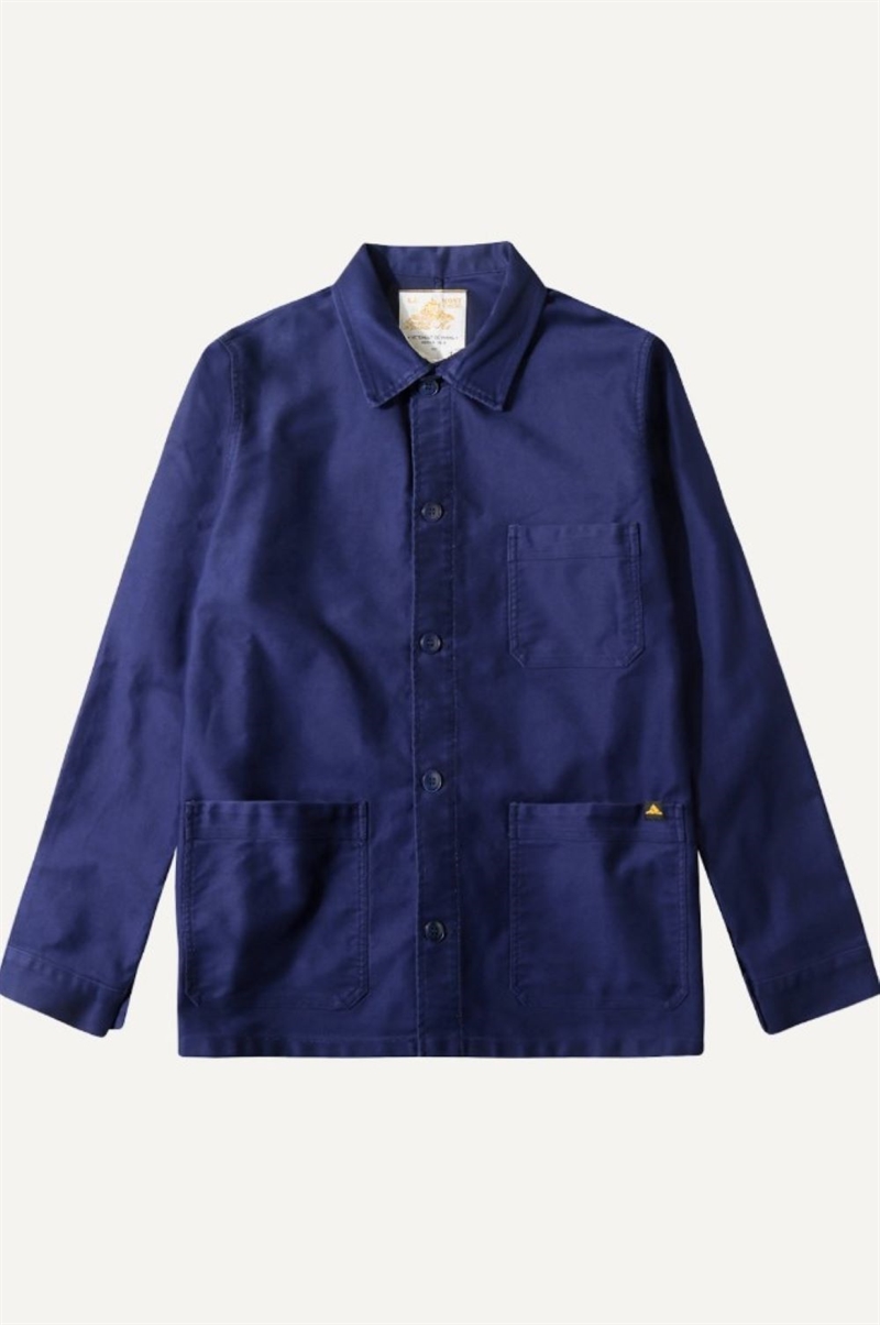 LE MONT SAINT MICHEL WORK JACKET UNISEX BLUE