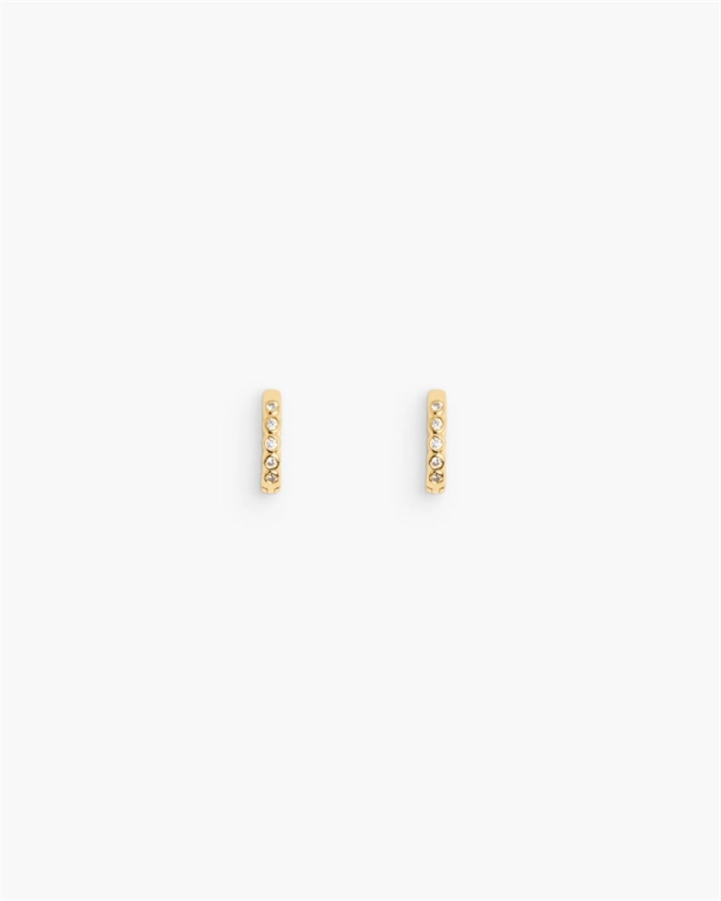 RAGBAG ODA MINI HOOPS 18K GOLDPLATED PLATING