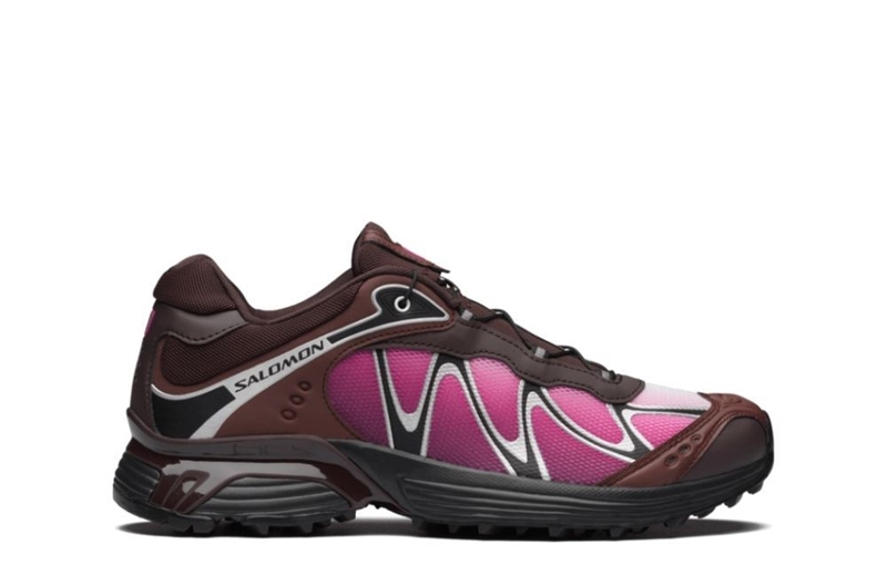 SALOMON SNEAKERS XT-WHIPER BLACK/BITTER CHOCOLATE/PINK