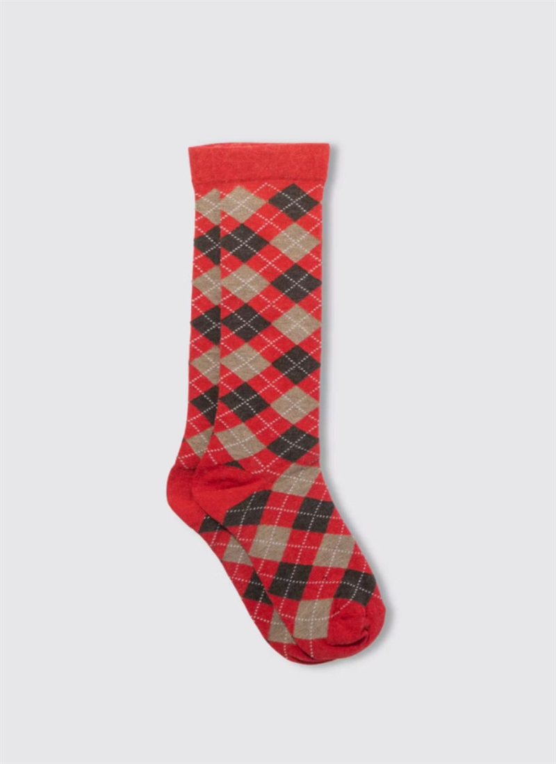 MARIA LA ROSA HARLEKIN SOCKS ORANGE