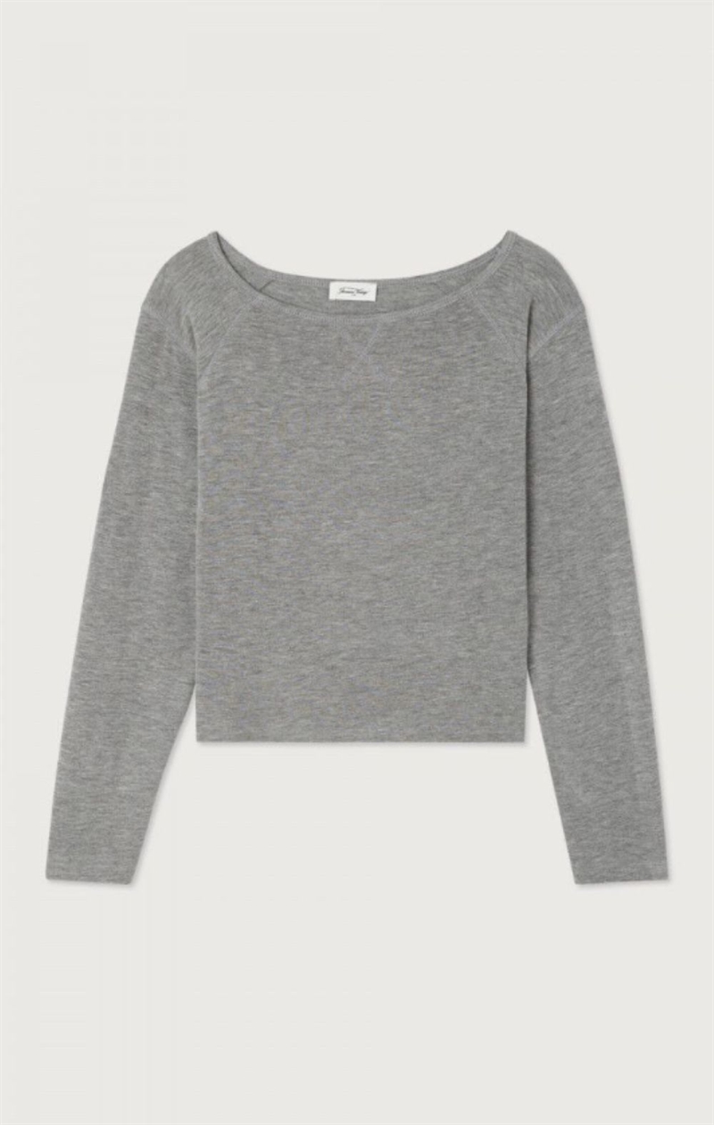 AMERICAN VINTAGE LAD02A GREY MELANGE