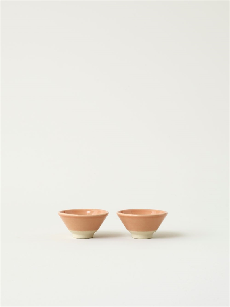 STILLEBEN MEMPHIS MINI BOWL Ø8 CM. ÆSKE MED 2 TERRACOTTA