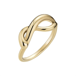 MARIA BLACK TWISTED DECEIVER RING GOLD