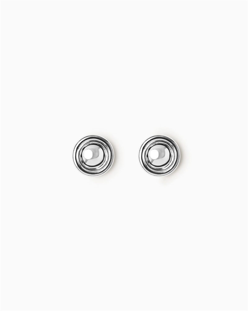 LIE STUDIO THE ELOISE EARRINGS SILVER 