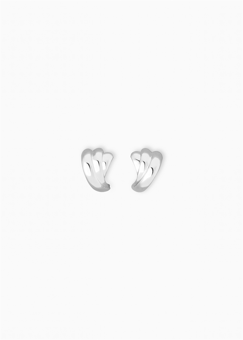 LIE STUDIO THE MAGDA EARRINGS SILVER