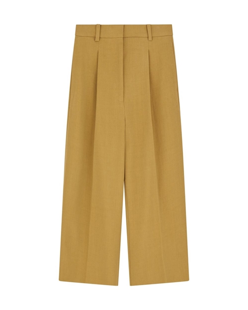 SKALL STUDIO THOM TROUSERS GREEN CURRY