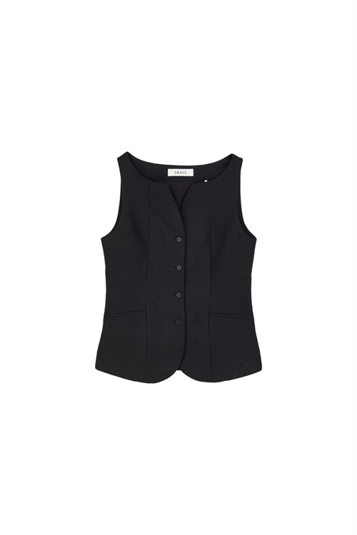 SKALL STUDIO TONI WAISTCOAT BLACK