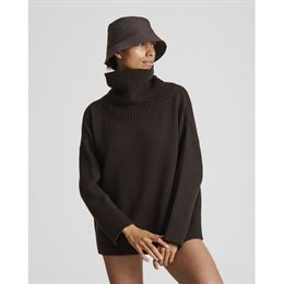 GAI+LISVA VITA LAMBSWOOL JUMPER MULCH