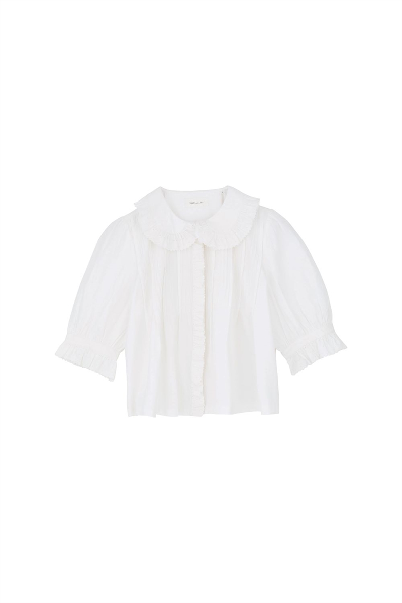 SKALL STUDIO VIOLA BLOUSE OPTIC WHITE