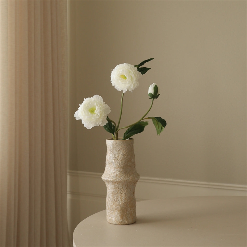BOTANE PEONY FLOWER WHITE 72 CM