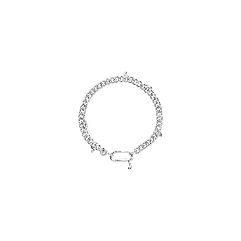 MARIA BLACK BERLINER LUFT BRACELET MEDIUM SILVER