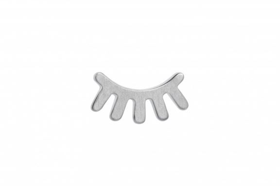 LULU COPENHAGEN BLINK EAR STUD SILVER MATTE