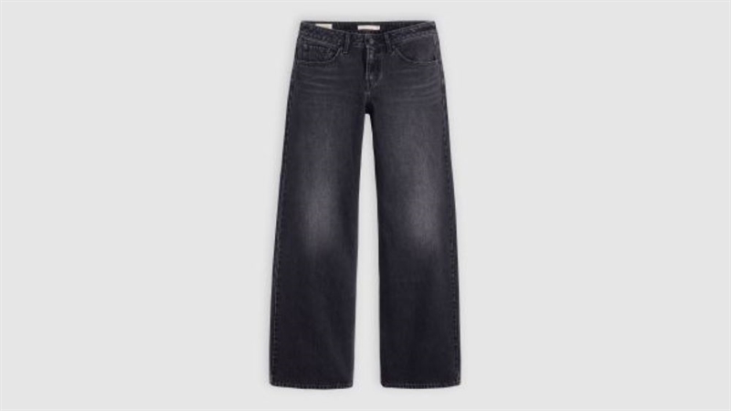 LEVI\'S LOW LOOSE JEANS BLACK