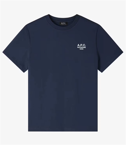 A.P.C T-SHIRT STANDARD RUE MADAME DARK NAVY