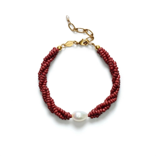 ANNI LU RODEO BRACELET DEEP BURGUNDY