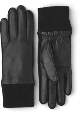 HESTRA JEANNE GLOVES BLACK