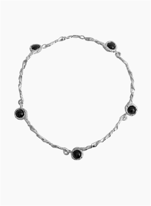 CORALI LAGO NECKLACE SILVER