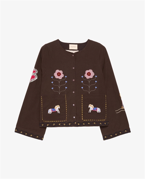 SISSEL EDELBO EMMY SHIRT FUDGE