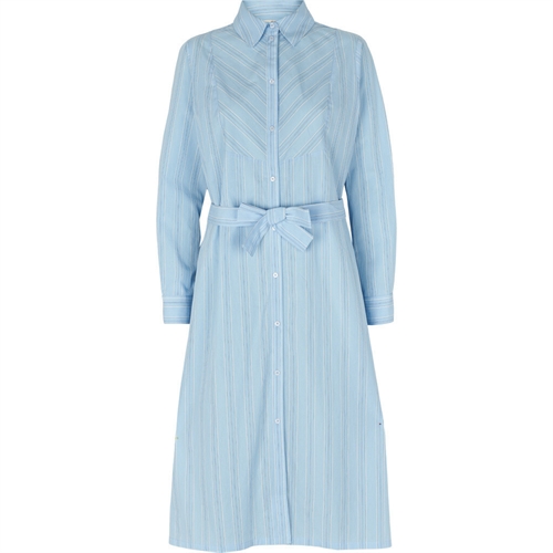 BASIC APPAREL MARINA DRESS AIRY/CLASSIC BLUE