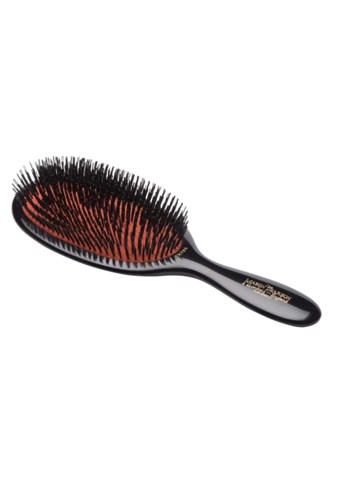 MASON PEARSON B1 LARGE EXTRA PURE BRISTLE DARK RUBY