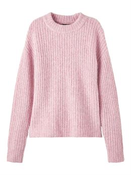 LMTD NLFNADDEN LS SHORT KNIT ORCHID BOUQUET