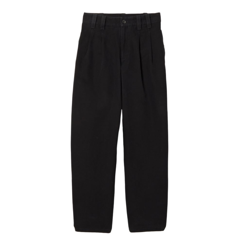 A.P.C PANTALON WILLOW TROUSERS BLACK