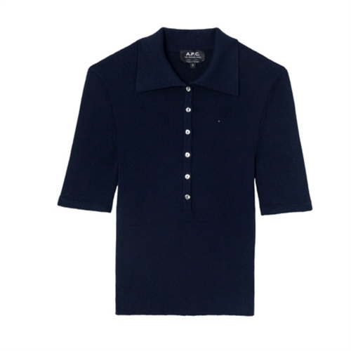 A.P.C POLO JOELLE DARK NAVY