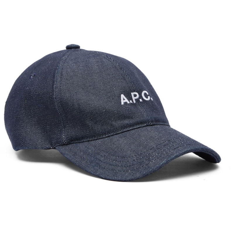 A.P.C CHARLIE CAP INDIGO