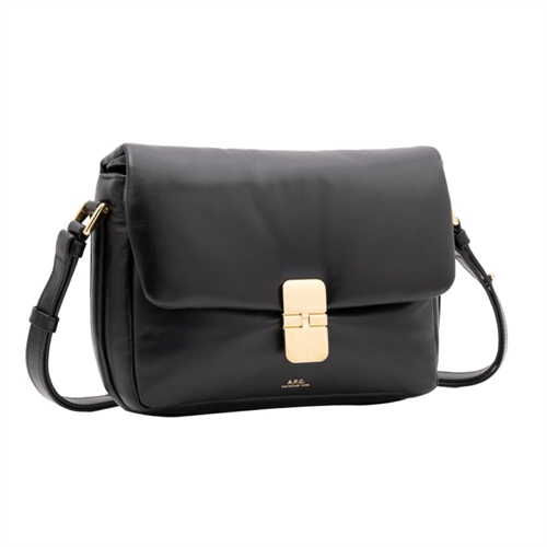 A.P.C. SAC GRACE SOFT NOIR 