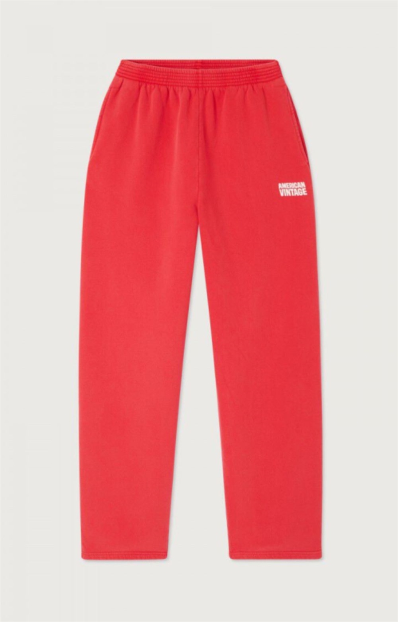 AMERICAN VINTAGE PLI05B SWEATPANTS VINTAGE VOLCANO