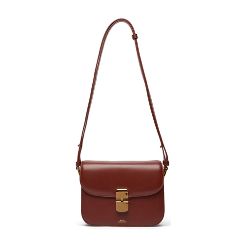 A.P.C SAC GRACE SMALL BAG NOISETTE