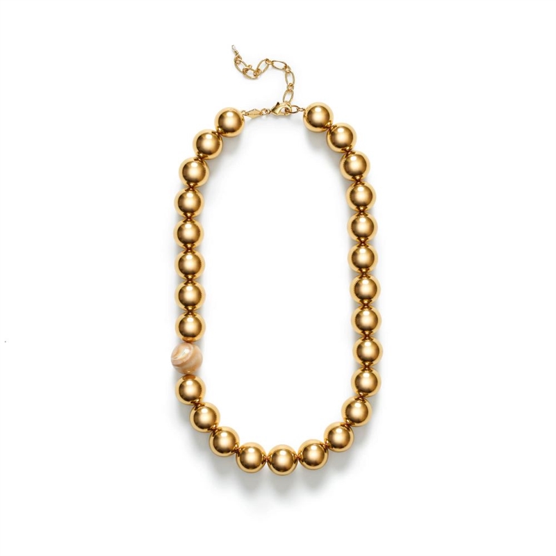 ANNI LU HI HO NECKLACE GOLDPLATED