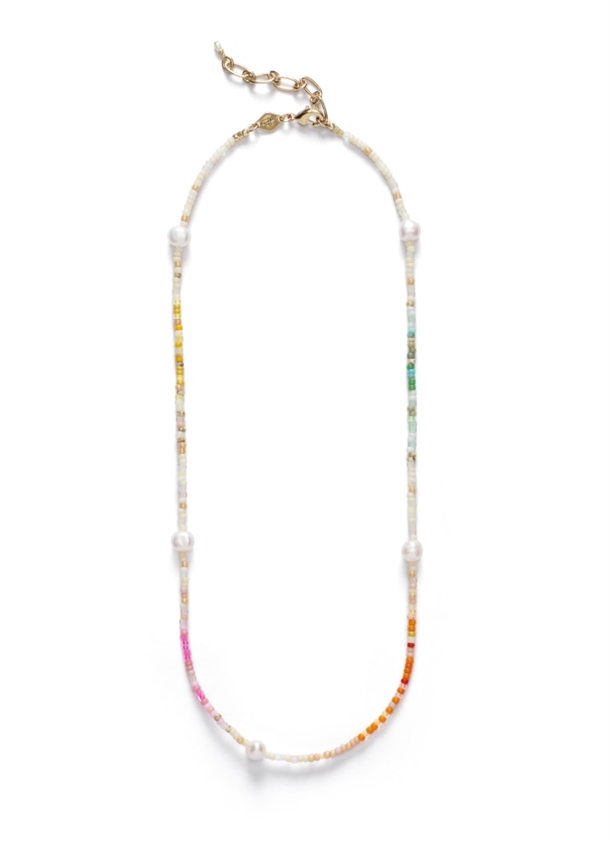 ANNI LU RAINBOW NOMAD NECKLACE GOLDPLATED