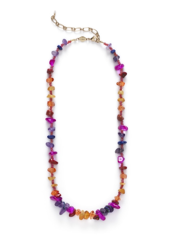 ANNI LU REEF NECKLACE PURPLE SAPPHIRE