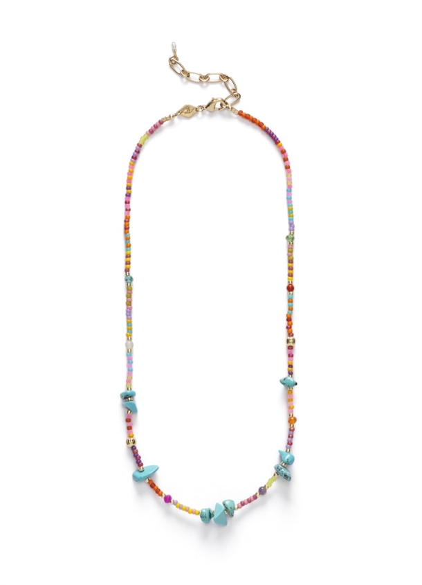 ANNI LU SECRET BEACH NECKLACE GOLDPLATED